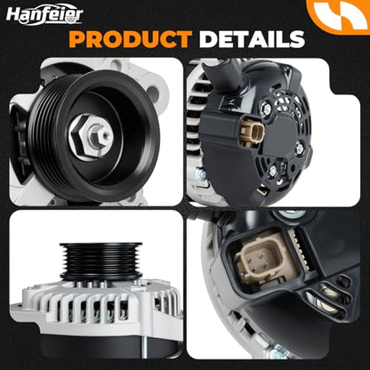 11391N Alternator for Honda Acura Odyssey Pilot MDX 2008–2014