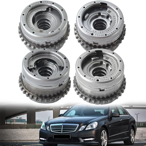2760501347 4pcs Camshaft Adjuster VVT Timing Gear Intake & Exhaust Camshaft Adjuster Set Fits for Mercedes 2012 E350 C350 R350 ML350 SLK350 V6 3.5L Replace#2760501347 2760501447 2760501547 2760501647 - color: 2760501347