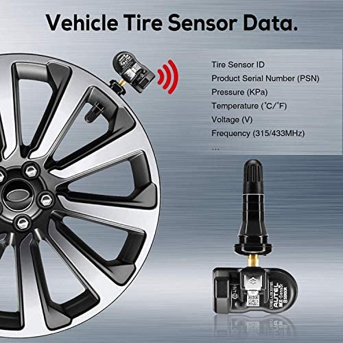 Autel TPMS Sensor Universal Tire Sensor 12pcs Pack Rubber Stem 315MHz + 433MHz TPMS Sensor Programmed by TPMS Programming Tool TS900 TS508 TS408 TS608 MS906TS MS906Pro TS MK808TS MX808TS ITS600Pro - size: 12pcs 1-Sensor R