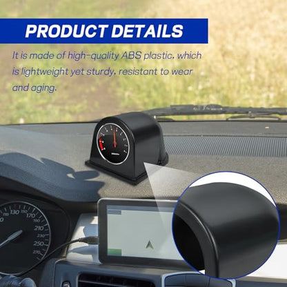 wuyaoyao Universal 2" 52mm Single Hole Dash Gauge Pod Holder, Black - color: Black, size: 1-Hole