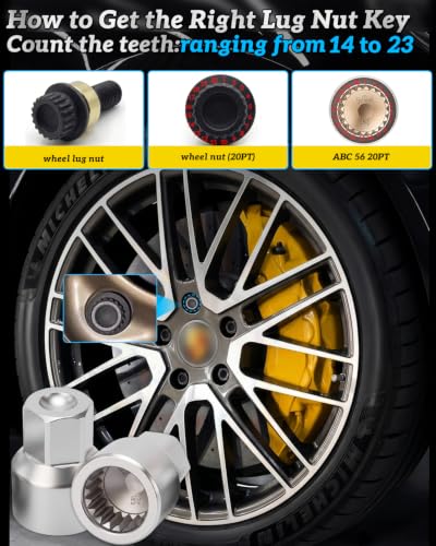 Wheel Lock Removal Kit for Porsche & VW Touareg