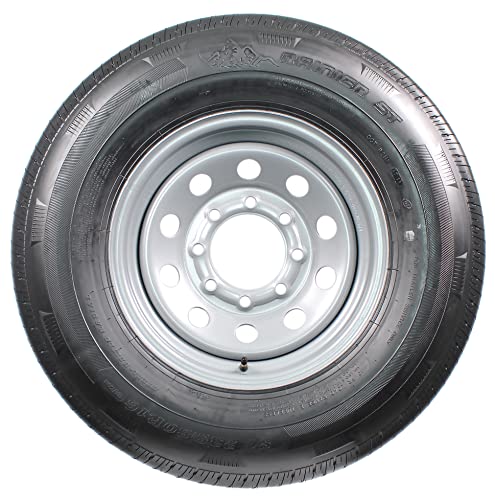 eCustomrim Radial Trailer Tire Rim Assembly ST235/80R16 Heavy Duty 8 Lug