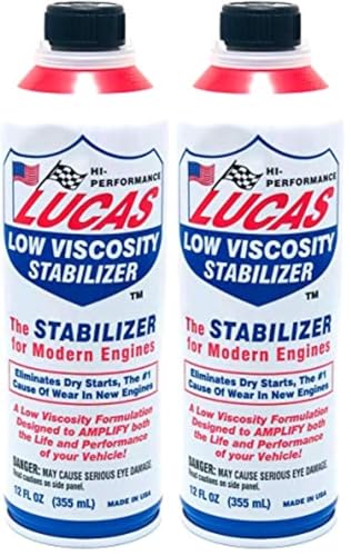 Lucas Oil 11097 Low Viscosity Stabilizer - 12 Ounce (Pack of 2) - size: One Size (Pack of 2)