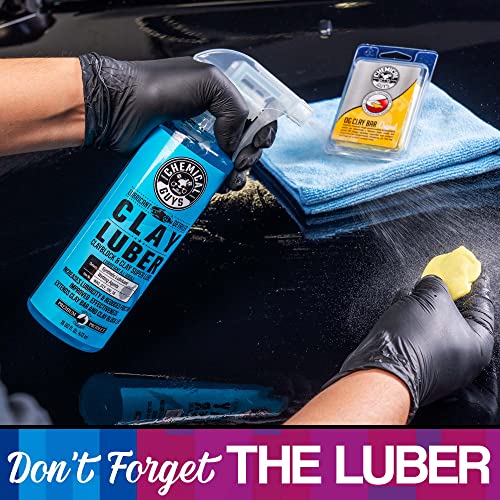 Chemical Guys, Clay Bar & Luber Combo Kit for Smooth Paint, 6-Piece Set