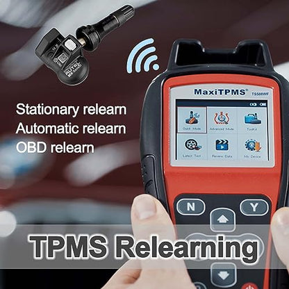 Autel MaxiTPMS TS508WF Kit TPMS Programming Tool with 8 pcs MX Sensors