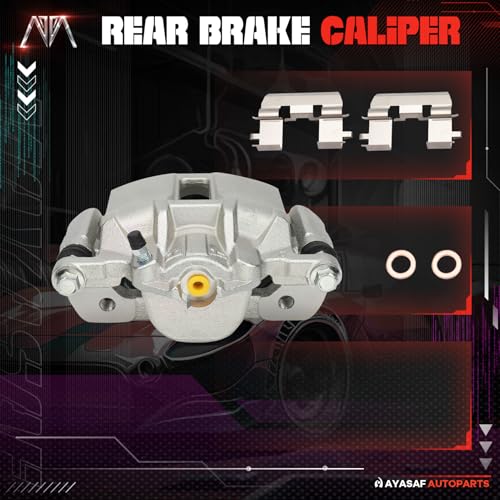 19B2668 Front Left Driver Side Disc Brake Caliper Assembly - size: Front Left