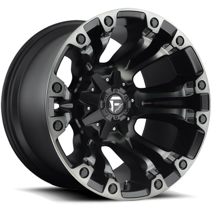 FUEL OFF-ROAD D851 VAPOR 17X9, 8X6.5, 5.04, 1mm MATTE BLACK GRAY TINT - D85117908250A - color: MATTE BLACK GRAY TINT, size: 17X9, 8X6.5, 5.04, 1mm