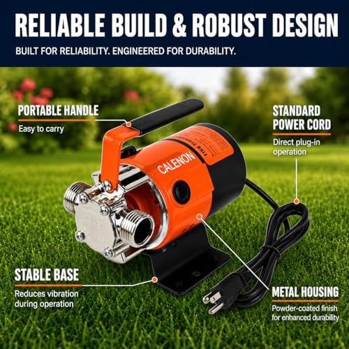 115V Water Transfer Pump, 330 GPH Electric Water Transfer Pump - style: 115V – Standard