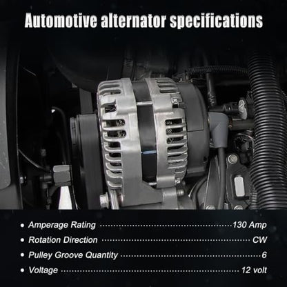 Alternator for 2004-2006 RX330, 2004-2007 Highlander V6 3.3L 11032N - size: 2004-2006 Sienna