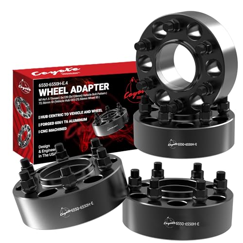 Wheel Accessories Parts 4 Pcs Hub Centric Wheel Spacers Adapters 6x5.5 6x139.7mm 2.00 Inch Thick 78.1mm Hub M14x1.5 14x1.5 Thread Stud Fits Chevy Silverado 1500 Suburban Tahoe ｜ GMC Sierra 1500 Yukon - size: 2" (4 Pack), style: Silverado Sierra 1500 (Hub