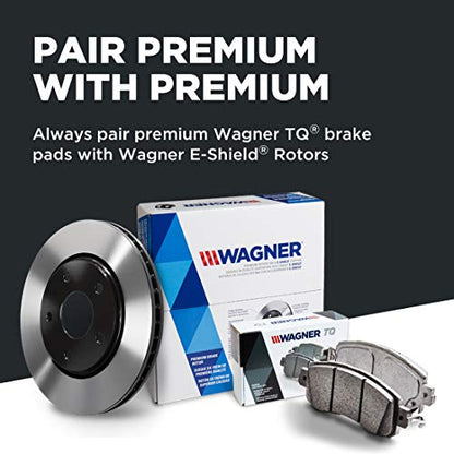 Wagner Brake ThermoQuiet QC1092 Ceramic Disc Brake Pad Set - size: QC1092, style: TQ - Ceramic