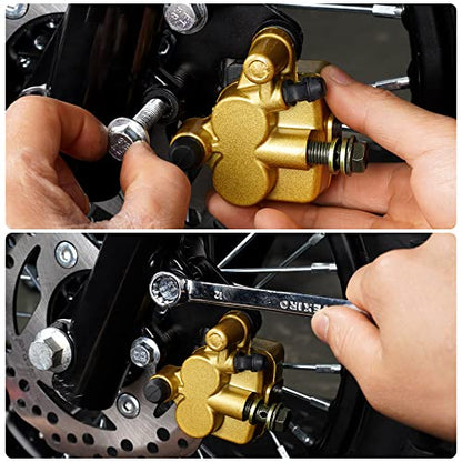 Front Hydraulic Disc Brake Caliper for 90 110 125cc Dirt Pit Bike Peace,Taotao,SSR,SDG,Lifan