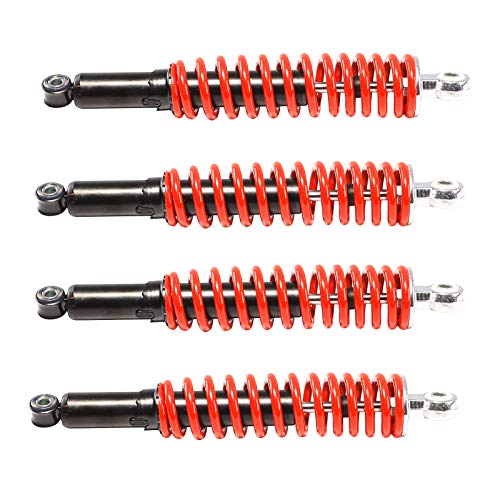 4PCS 13.75'' 350mm Front Shock Absorber Shocker Suspension for Quad ATV Dune Go Kart - size: 4PCS