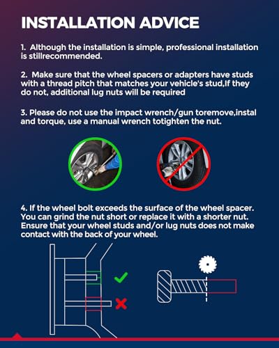 KAX 5x4.5 Hub-Centric Wheel Spacers 1 inch for Mazda Miata - color: Black, size: 5x4.5"-1"-67.1-M12x1.5-Black-2pcs