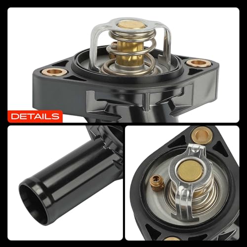A-Premium Engine Coolant Thermostat Housing Assembly Compatible with Jeep