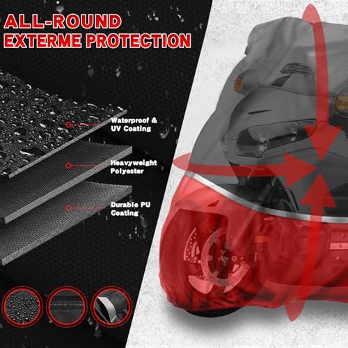 Motorcycle Cover for Yamaha R1 R3 R6 R7 R9 Supersport - size: Yamaha