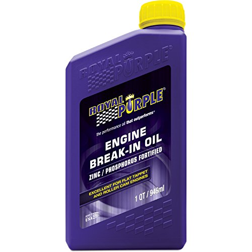 Royal Purple 11487 High Performance Engine Break-in Oil - 1 Quart Bottle - size: 1 Quart (Single Bottle)