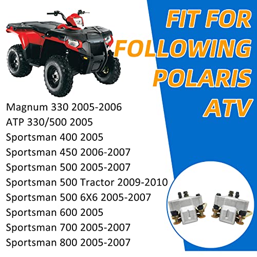 Front Left Right Brake Caliper Assembly for Polaris ATV Sportsman 400 450 500 600 700 800 500 Magnum 330 ATP 330 500 Tractor 500 6X6 1910841 1910842