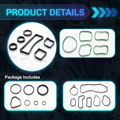 2.0 Full Head Gasket Set w/Head Bolts Fit for Ford Lincoln 15-20 HS55387 - size: 2.0 Full Head Gasket Set w/Head Bolts