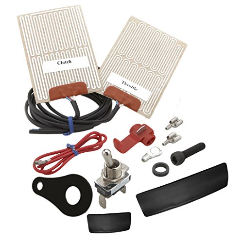 Heat Demon 210019MT Motorcycle Grip Heater Kit with Metal Toggle Switch