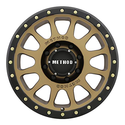 Method Race Wheels 305 NV Method Bronze/Black Street Loc 17x8.5" 8x6.5", 0mm offset 4.75" Backspace, MR30578580900 - color: Method Bronze/Black Street Loc, size: 17x8.5 inches, 8x6.5, 0/4.75"