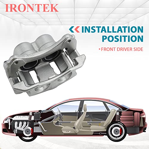 IRONTEK Front Left Driver Side Brake Caliper 95-01 for Ford Explorer - color: Left