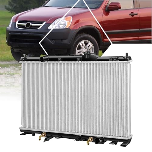 DPI-2443 OE Factory Style Aluminum Core Cooling Radiator Compatible with 02-06 Honda CRV AT/Element - color: 02-06 Honda CR-V AT/Element