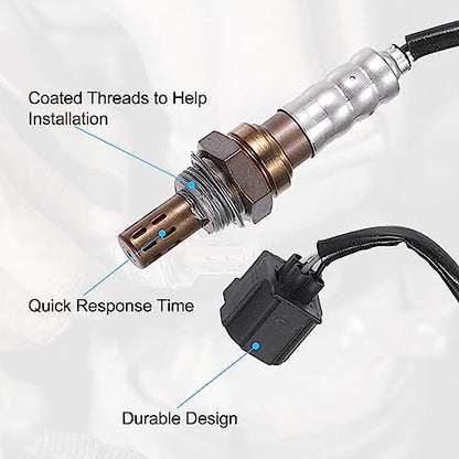 X AUTOHAUX 2pcs Upstream Oxygen Sensor O2 Sensor Replacement for Dodge Durango 2001-2007 for Jeep Grand Cherokee 2001-2007