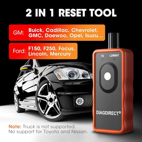 TPMS Relearn Tool 2IN1 Super EL50448 for GM and for Ford Tire Pressure Monitor Sensor TPMS Reset Tool