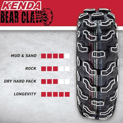 Kenda Bearclaw EX K573-21x7-10 Front ATV/UTV Tire - 6-Ply - 21x7x10 - size: 21x7-10