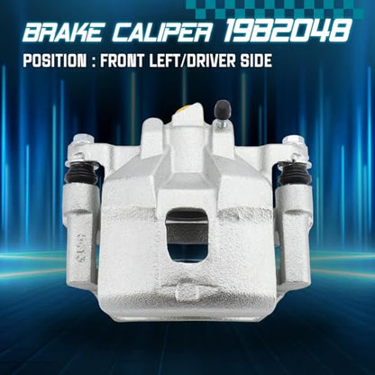 IRONTEK 19B2048 Front Left Driver Side Brake Caliper Assembly - color: Left