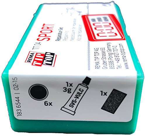 REMA TIP TOP TT04 Tube Tire Repair Patches, Vulcanizing Inner Tube Vulcanizing Patches, Repair Pack
