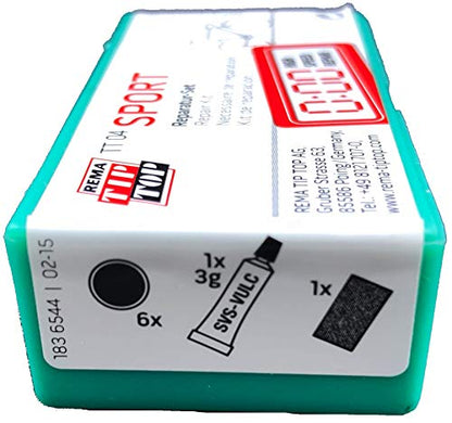 REMA TIP TOP TT04 Tube Tire Repair Patches, Vulcanizing Inner Tube Vulcanizing Patches, Repair Pack