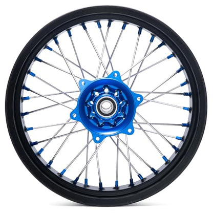 TOFR 17" CNC Wheels Rims for Yamaha YZ250FX 15-25 YZ450FX 16-25