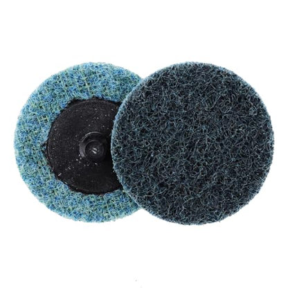BHA Surface Conditioning Quick Change Discs, 2" Blue (Fine) Prep Pad - 25 Pack - color: Blue
