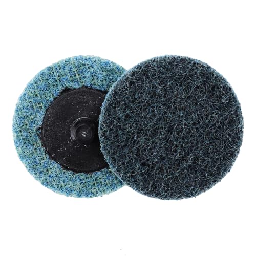 BHA Surface Conditioning Quick Change Discs, 2" Blue (Fine) Prep Pad - 25 Pack - color: Blue