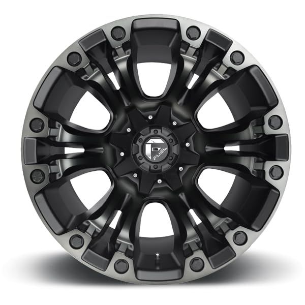 FUEL OFF-ROAD D851 VAPOR 17X9, 6X135/5.5, 5.04, 1mm MATTE BLACK GRAY TINT - D85117909850A - color: MATTE BLACK GRAY TINT, size: 17X9, 6X135/5.5, 5.04, 1mm