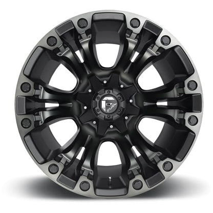 Fuel D851 Vapor 17x9 6x135/6x5.5" -12mm Black/Gray Wheel Rim 17" Inch D85117909845A - color: MATTE BLACK GRAY TINT, size: 17X9, 6X135/5.5, 4.53, -12mm