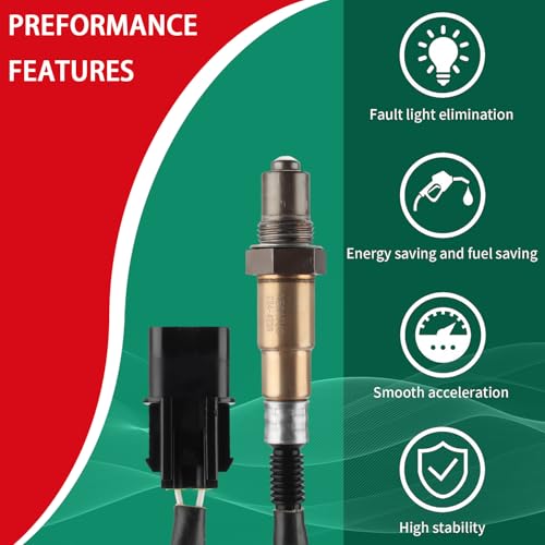 O2 Oxygen Sensor Heated Air Fuel Ratio Compatible with Hyundai Elantra GT Veloster Kia Soul L4 1.6L 2.0L Replace# 234-4239 - size: 234-4239