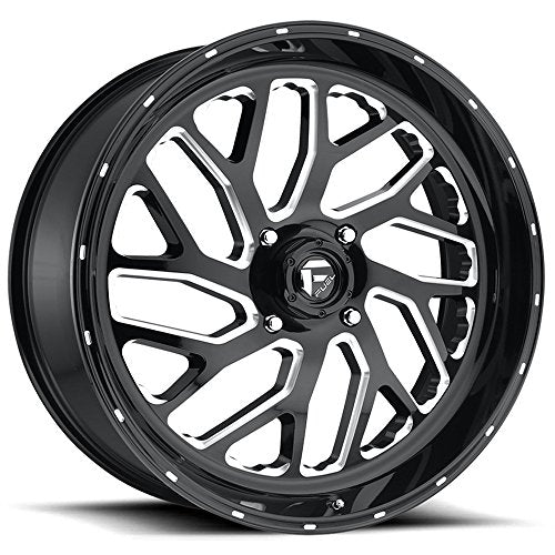Fuel UTV D581 16X7 4X137 GL-BLK-MIL 13MM - D5811670A644