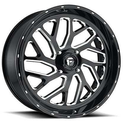 Fuel UTV D581 16X7 4X137 GL-BLK-MIL 13MM - D5811670A644