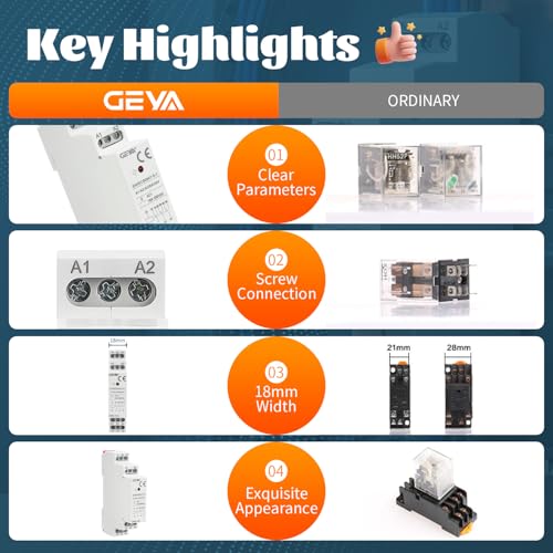 Intermediate Relay Auxiliary Relay 16A 1SPDT RELAYS Din Rail Switch Relay(GR8-116,AC/DC 12V) - size: GR8-116,AC/DC 12V
