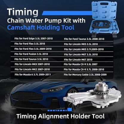 Timing Chain Water Pump Kit with 303-1248 Camshaft Holding Tool
