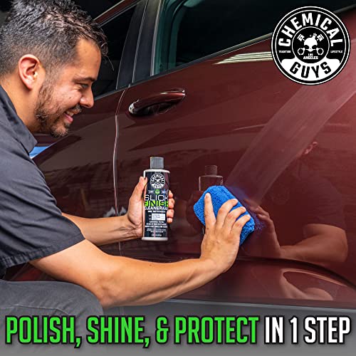 Chemical Guys, Slick Finish Cleaner Wax, Light Cleanser & Carnauba, 16 oz