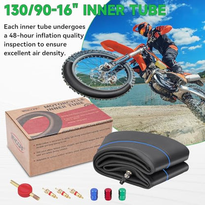130/90-16 Motorcycle Heavy Duty Tire Inner Tube TR4 Staight Valve Stem - size: 130/90-16" 1pc