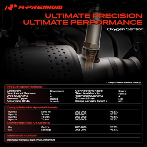 A-Premium O2 Oxygen Sensor Compatible with Hyundai, Kia