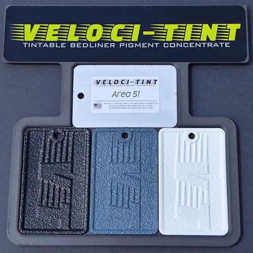 VelociTint Bedliner Pigment Concentrate 2oz Pouch for 2K Urethane Tintable Bed Liner 200+ Colors Available (Area 51) - color: Area 51
