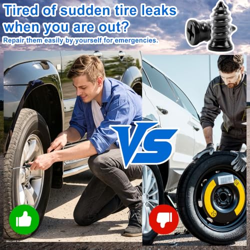 68PCS Tire Repair Kits,Tire Repair Screws,Tire Plug Kits,