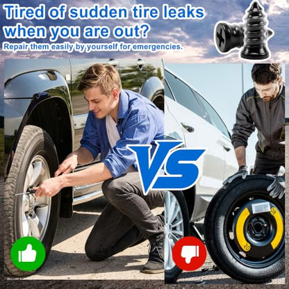 68PCS Tire Repair Kits,Tire Repair Screws,Tire Plug Kits,
