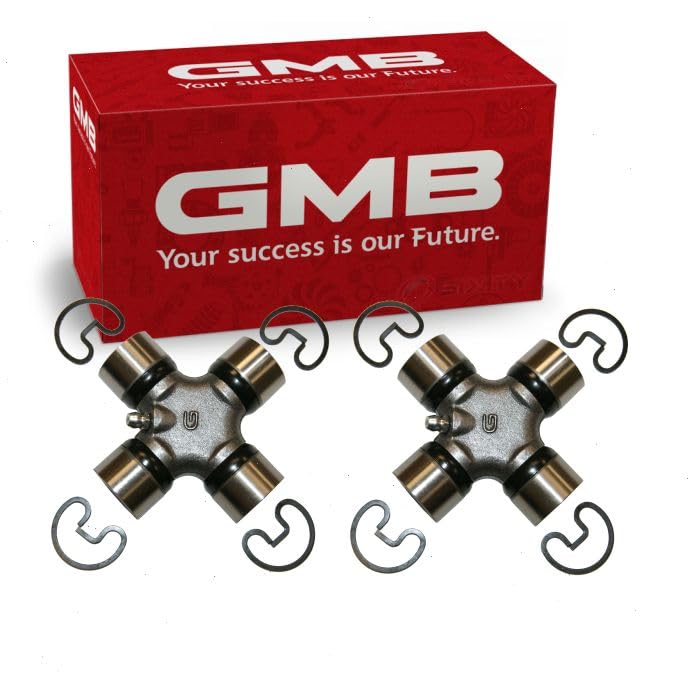 2 pc GMB Front Shaft All Universal Joints for Nissan TITAN 2004-15